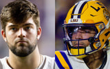 LSU QBs Garrett Nussmeier, Michael Van Buren