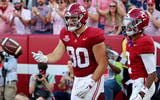 Alabama TE Josh Cuevas