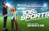 106 and Sports Cam Newton Ashley Nicole Moss