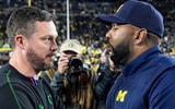 Oregon HC Dan Lanning, Michigan HC Sherrone Moore