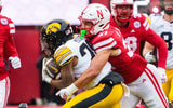 Nebraska football CB Donovan Jones against Iowa