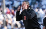Rutgers Football HC Greg Schiano versus Penn State in 2023