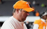 Tennessee football coach Josh Heupel walk towards the locker room after the loss to Vanderbilt in an NCAA college football game on Nov. 29, 2025, in Knoxville, Tennessee. NCAA college football game between Vanderbilt and Tennessee on Nov. 29, 2025, in Knoxville, Tennessee.