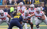 Ohio State offensive line by Birm -- Lettermen Row