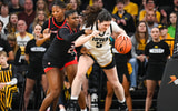 The Hawkeyes moved to 8-0 with a win over Fairfield on Sunday. (Photo by Dennis Scheidt)