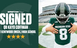 Michigan State QB signee Kayd Coffman.