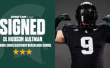 Michigan State 2026 three-star defensive line signee Hudson Aultman.