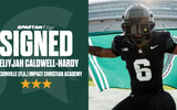 Michigan State 2026 three-star safety signee Eliyjah Caldwell-Hardy.