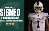 Michigan State 2026 three-star safety signee Jonathan Granby.