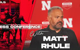 Nebraska football coach Matt Rhule