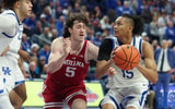 Kentucky point guard Jaland Lowe vs. Indiana, via Dr. Michael Huang, KSR