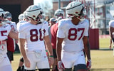 Alabama TEs Josh Cuevas and Danny Lewis