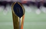 College Football Playoff championship trophy