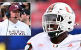 Miami-star-Rueben-Bain-Jr-cusses-out-Mike-Elko-Texas-AM-players-after-College-Football-Playoff-win