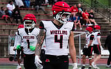 Wheeling University tight end Alex Godavitarne