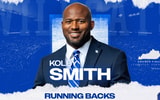Kentucky running backs coach Kolby Smith