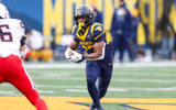 West Virginia running back Cyncir Bowers