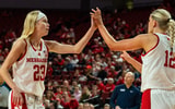 Britt Prince and Jessica Petrie Nebraska Women’s Basketball