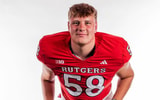Rutgers Football offensive lineman Carter Kadow