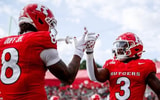 Rutgers Football running back Antwan Raymond + wide receiver KJ Duff