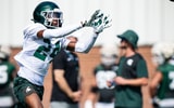 Michigan State cornerback Anthony Pinnace (photo courtesy of Anthony Pinnace via Twitter).