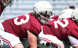 Alabama Offensive Lineman Olaus Alinen, Photo by Kent Gidley