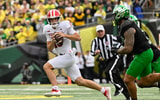 NCAA Football: Indiana at Oregon