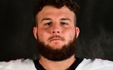 South Carolina football transfer portal offensive lineman target Dayne Arnett. Photo credit: Ferris State Athletics