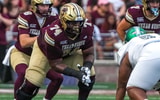 Texas State offensive lineman Tellek Lockette
