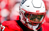 Michigan State and former North Carolina State Wolfpack linebacker Kenny Soares Jr. (33) looks on during the first half of the game against Virginia Cavaliers at Carter-Finley Stadium. - Jaylynn Nash, USA TODAY Sports