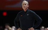 Jan 13, 2026; Knoxville, Tennessee, USA;  Tennessee Volunteers head coach Rick Barnes during the first half against the Texas A&amp;M Aggies at Thompson-Boling Arena at Food City Center. Mandatory Credit: Randy Sartin-Imagn Images