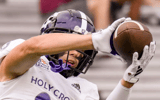 Holy Cross WR transfer Charly Mullaly (Photo: Holy Cross Athletics)