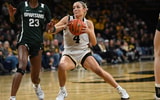 The Hawkeyes earned a huge home win over Michigan State on Sunday night. (Photo by Dennis Scheidt)