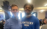 Isaiah Jackson with Kentucky head coach Will Stein (Photo provided by Isaiah Jackson)