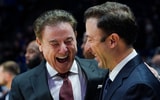 St. John's coach Rick Pitino, Xavier coach Richard Pitino