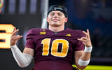 LSU landed the No. 1 Transfer Portal QB in Arizona State's Sam Leavitt (Photo: USA Today)