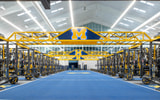 Michigan Football Strength and Conditioning Weight Room