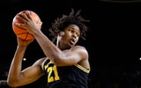 Michigan Wolverines basketball forward Morez Johnson Jr. had a great game in his homecoming at Illinois. (Photo by Rick Osentoski-Imagn Images)