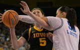 The Hawkeyes fell to UCLA on Sunday afternoon in Los Angeles. (Photo by Jayne Kamin-Oncea-Imagn Images)