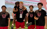 2027 Nebraska commits Amir Brown, Matt Erickson, Tay Ellis, Tory Pittman, and Trae Taylor at Nebraska