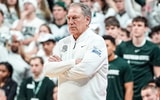 Michigan State head coach Tom Izzo watches a play against Michigan during the second half at Breslin Center in East Lansing on Friday, Jan. 30, 2026. - Junfu Han, USA TODAY Sports