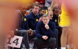 Michigan Wolverines basketball head coach Dusty May during a win over Ohio State. (Photo by Joseph Maiorana-Imagn Images)