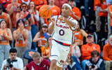 Tahaad Pettiford (Photo by Matt Rudolph/AuburnSports)