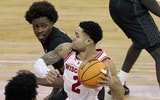 Wisconsin guard Nick Boyd drives down the lane during the first half against Michigan State on Friday, Feb. 13 at the Kohler Center in Madison. - Mark Hoffman, USA TODAY Sports