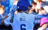 Kentucky shortstop Tyler Bell is projected to be one of the nation's top players entering the 2026 season. (Jeff Drummond/Cats Illustrated)