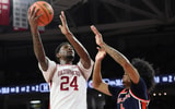 NCAA Basketball: Auburn at Arkansas