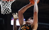 Feb 14, 2026; Knoxville, Tennessee, USA;  Tennessee Volunteers forward J.P. Estrella (13) goes to the basket against the Louisiana State Tigers during the first half at Thompson-Boling Arena at Food City Center. Mandatory Credit: Randy Sartin-Imagn Images