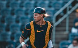 West Virginia catcher Matthew Graveline
