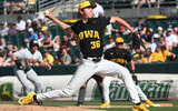 The Hawkeyes defeated FAU on Friday night in Boca Raton. (Photo by Dennis Scheidt)