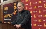 USC Trojans defensive coordinator Gary Patterson